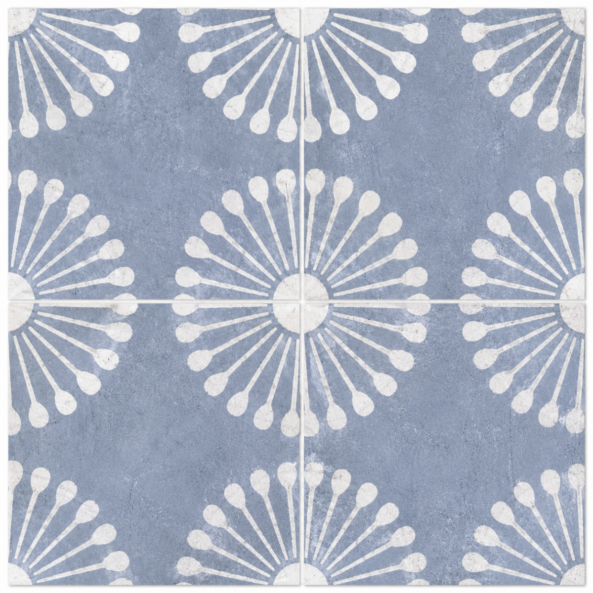402 - TTM1 - PALMAS BLUE DECOR 1 [MATT GRANULA PUNCH] (200 X 200) [OO] - 1