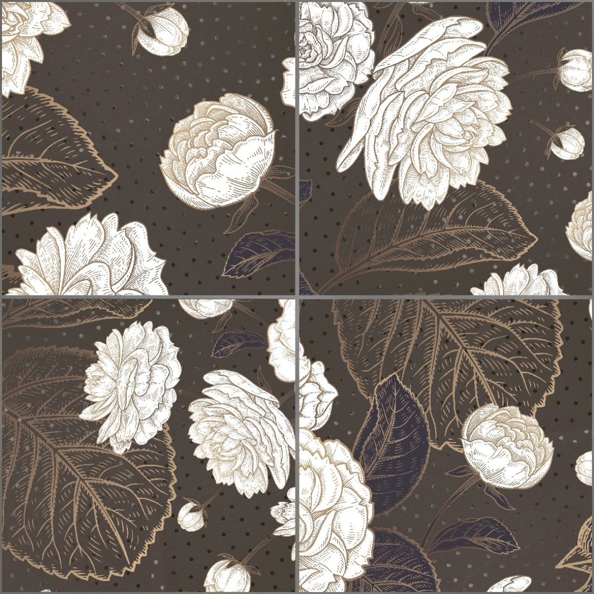 TRV451 - INDVT - RUHANI CHOCO HL [GLOSSY] (300 X 300) [S]