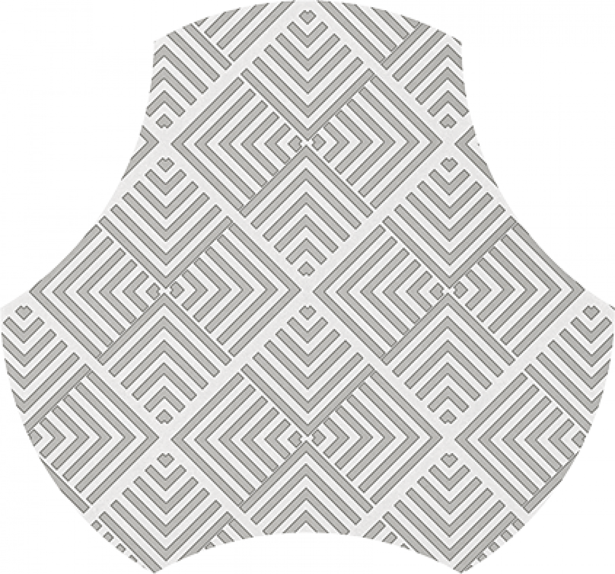 TRV402 - INDVT - PAVER CLASSIC SILVER DECOR [MATT GRANULLA] (214 X 200) [OO] - 3