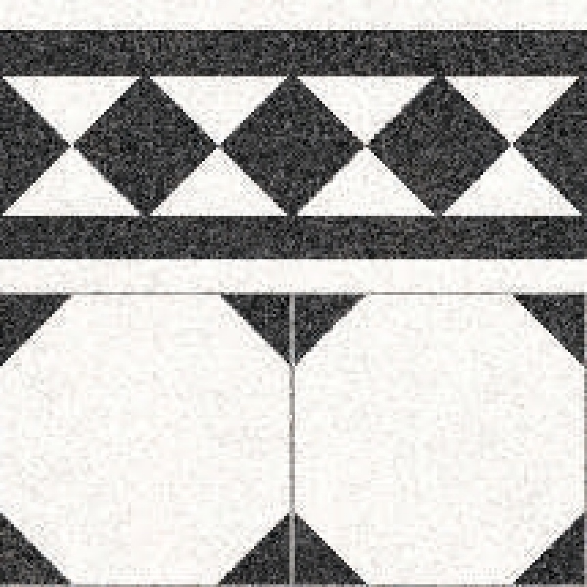 TRV402 - INDVT - LEVELS BLACK DECOR 3003 B [DIGIMATT 5.0] (200 X 200) [OO] - 2