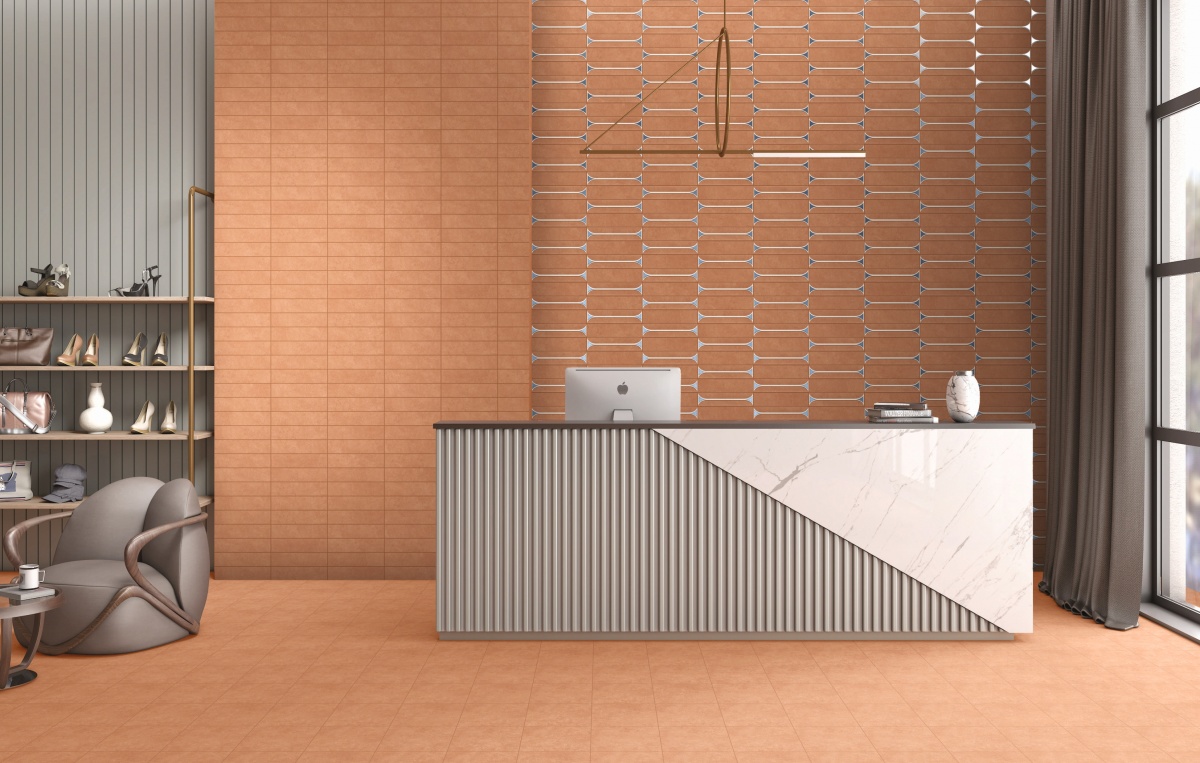 TRV402 - INDVT - LEVELS RED DECOR 2 [GLOSSY GRANULLA PUNCH] (250 X 60) [OO] - 2