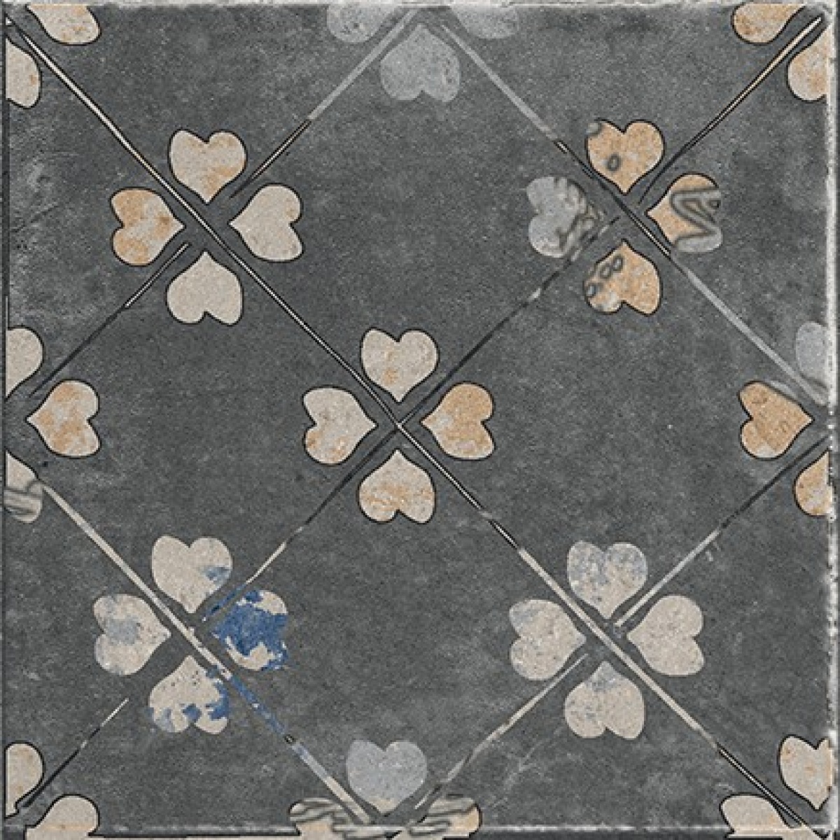 TRV402 - INDVT - VENEZZIA AZURRO DECOR 1 [GLOSSY GRANULA]] (200 X 200) [OO] - 2
