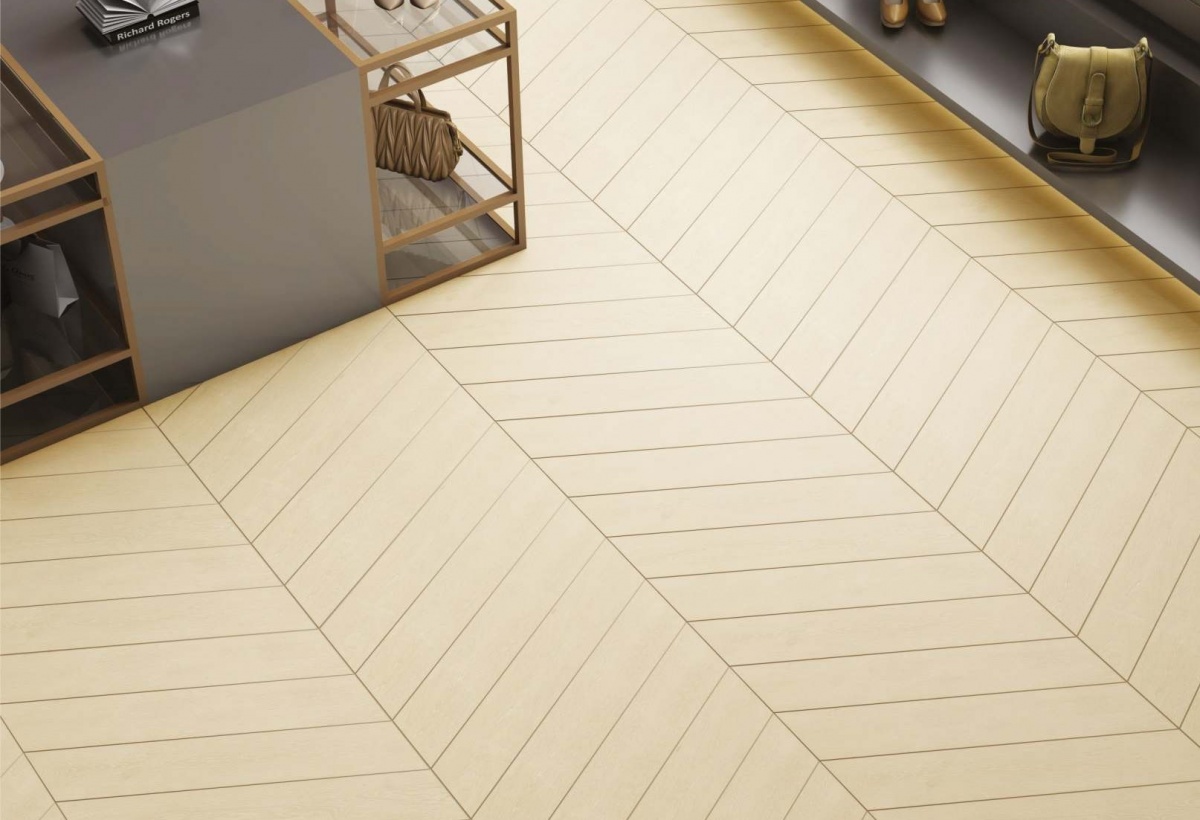 TRV405 - INDVT - OAK POLAR [CHEVRON] (900 X 150) [OO] - 2