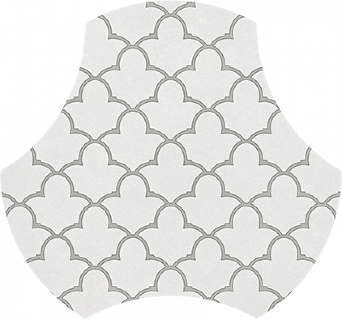 TRV402 - INDVT - PAVER CLASSIC SILVER DECOR [MATT GRANULLA] (214 X 200) [OO] - 7