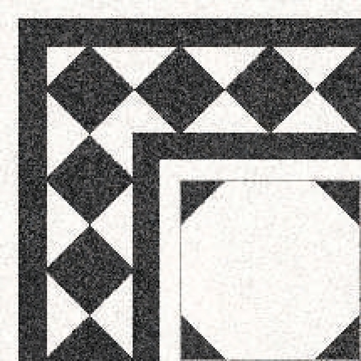 TRV402 - INDVT - LEVELS BLACK DECOR 3003 A [DIGIMATT 5.0] (200 X 200) [OO] - 2