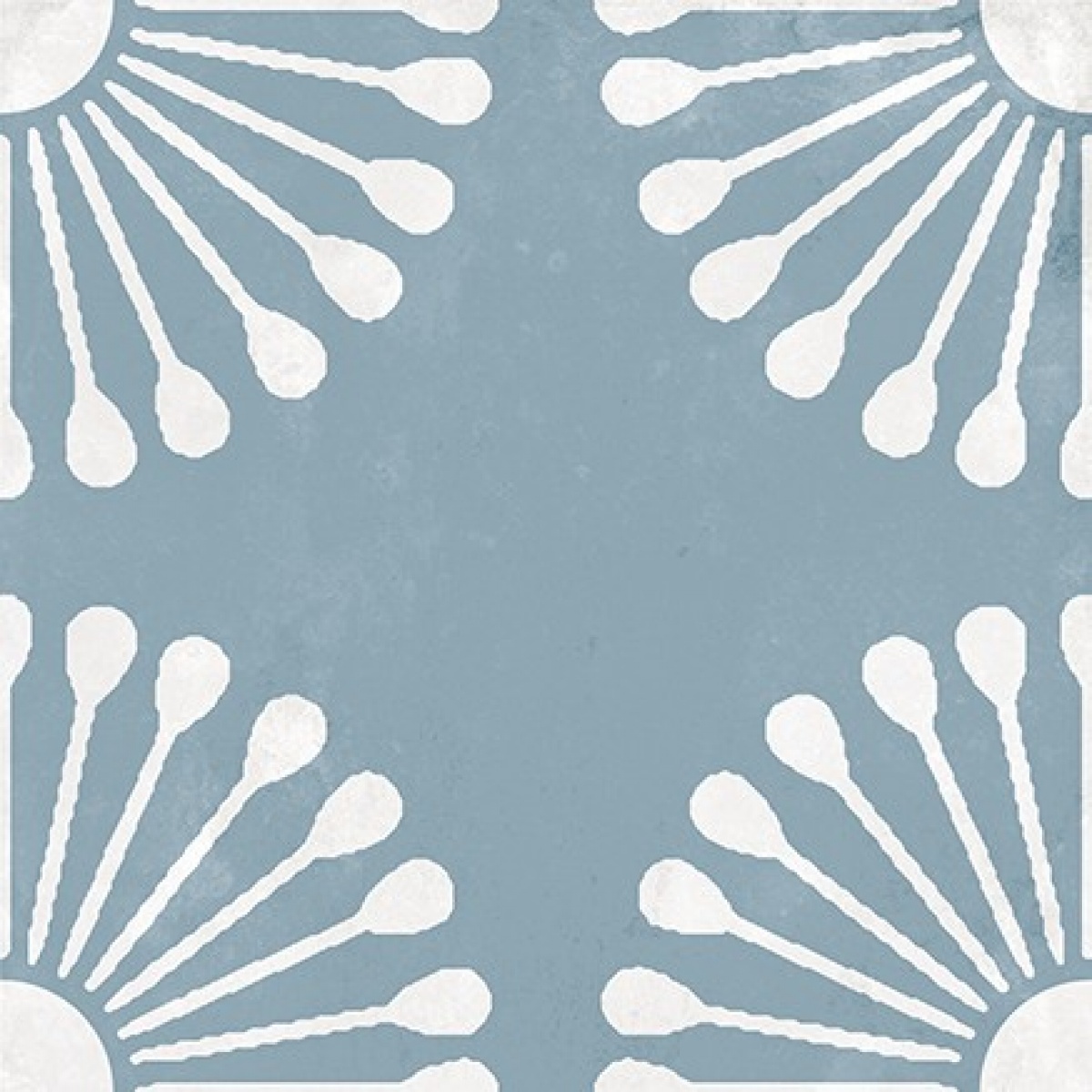 TRV402 - INDVT - PALMAS TEAL DECOR 1 [MATT GRANULA PUNCH] (200 X 200) [OO] - 2