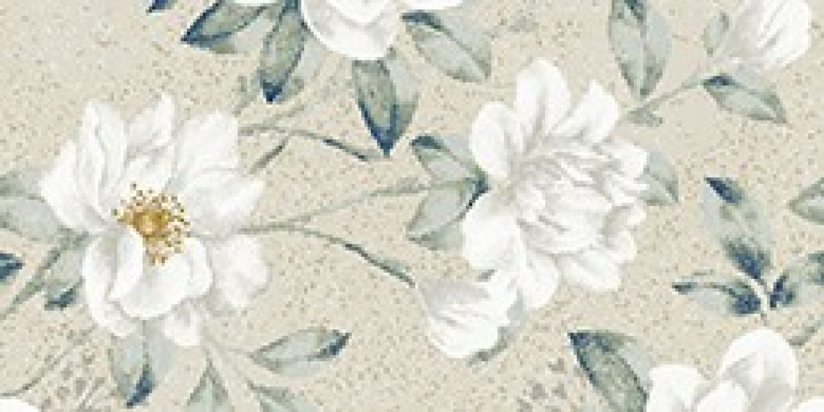 TRV416 - INDVT - DECOTECH PLUS FLOWLUX BAIGE DECOR B [MATT] (1200 X 600) [S]