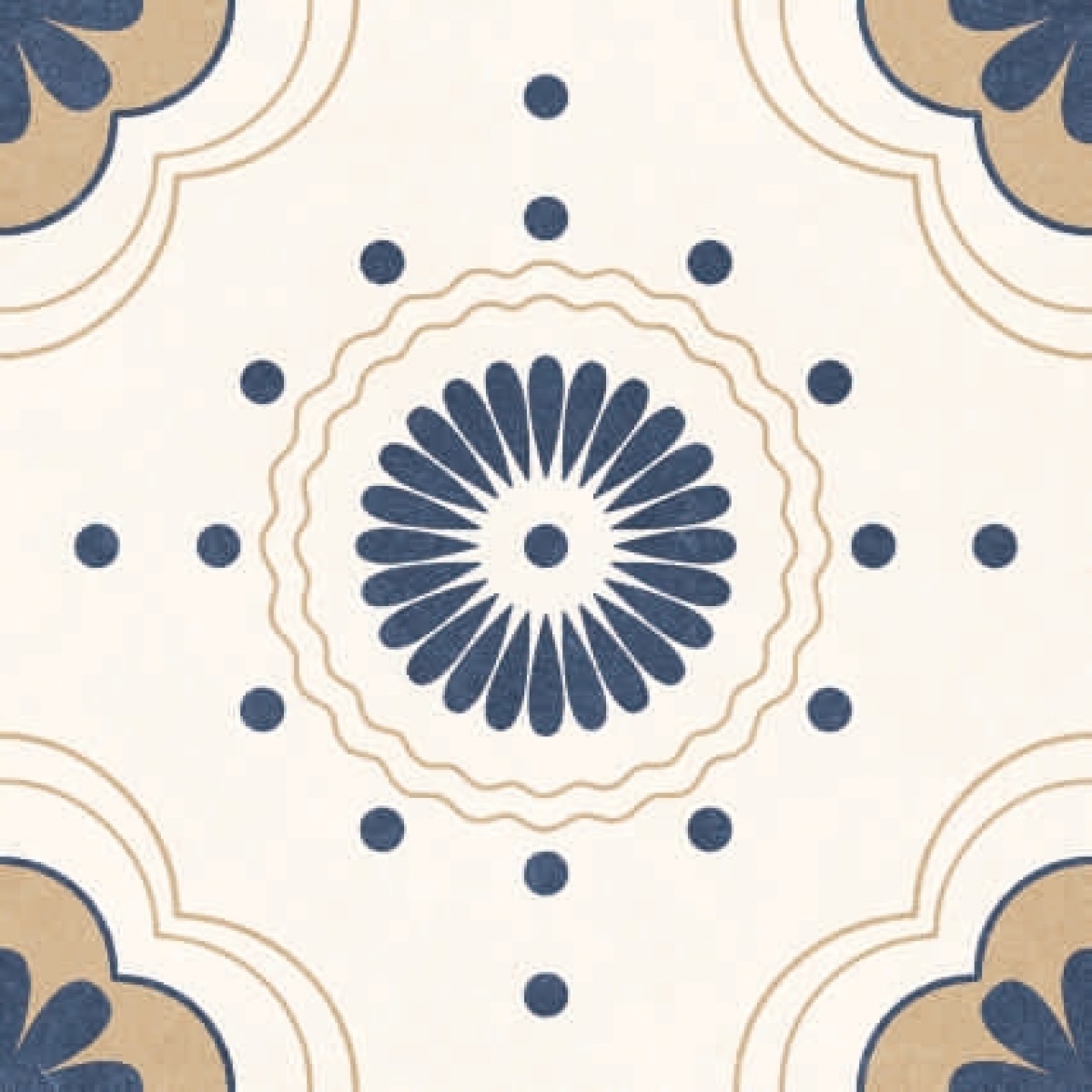 TRV402 - INDVT - LEVELS BEIGE DECOR 1002 [MATT GRANULLA] (200 X 200) [OO] - 2