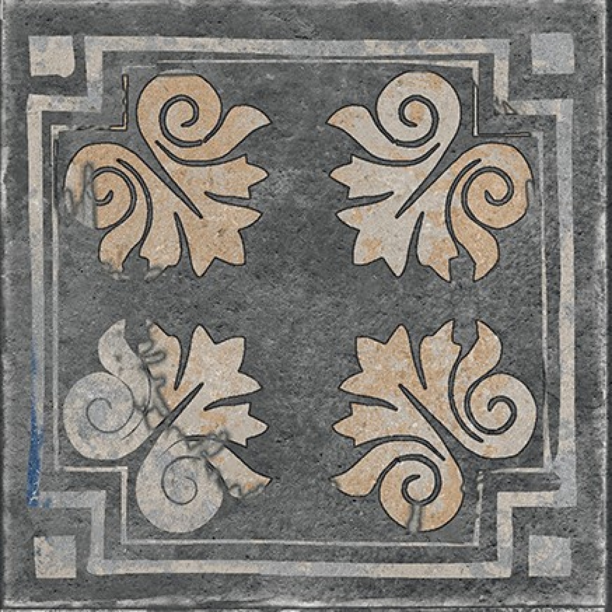 TRV402 - INDVT - VENEZZIA AZURRO DECOR 1 [GLOSSY GRANULA]] (200 X 200) [OO] - 3