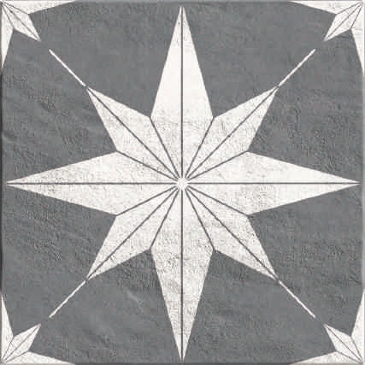 TRV402 - INDVT - LEVELS DIMGREY DECOR 1022 [MATT GRANULLA PUNCH] (200 X 200) [OO] - 2