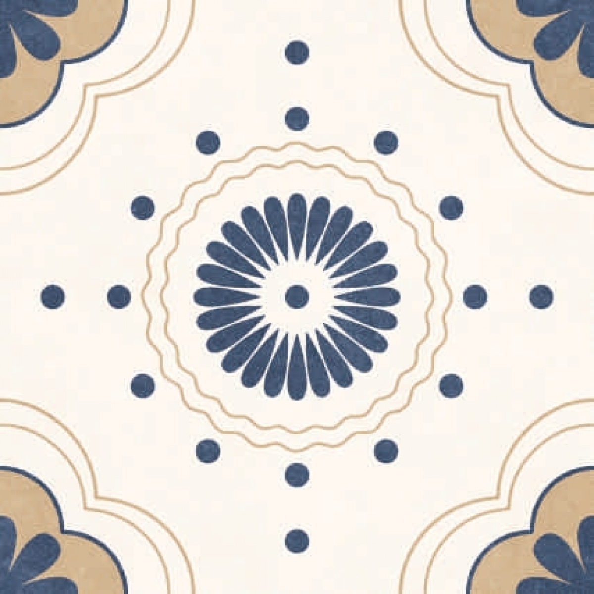 TRV402 - INDVT - LEVELS BEIGE DECOR 1002 [MATT GRANULLA] (200 X 200) [OO] - 3