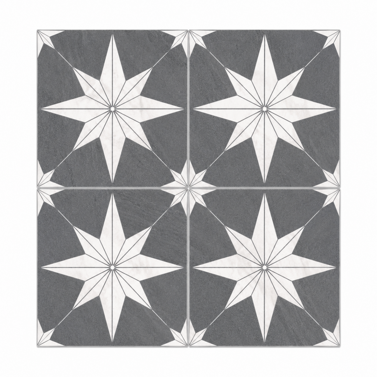 402 - TTM1 - LEVELS BLACK DECOR 1011 [MATT GRANULLA] (200 X 200) [OO] - 2