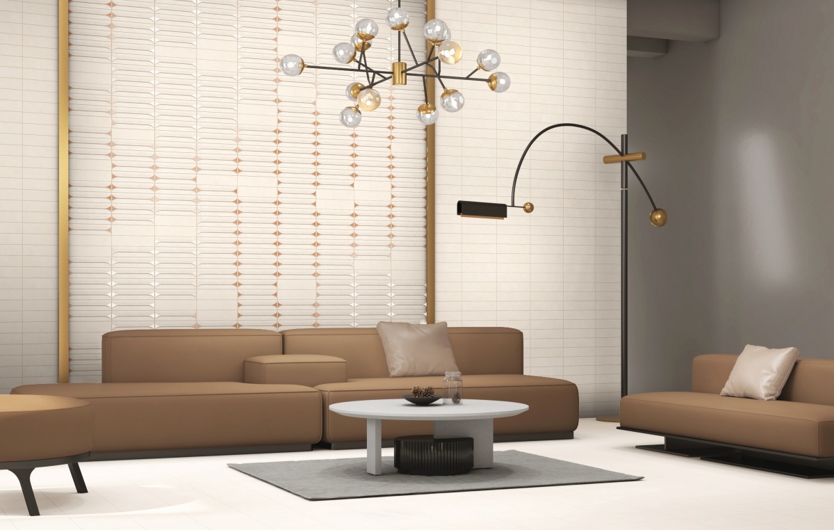 TRV402 - INDVT - LEVELS BEIGE DECOR 1 [GLOSSY GRANULLA PUNCH] (250 X 60) [OO] - 4