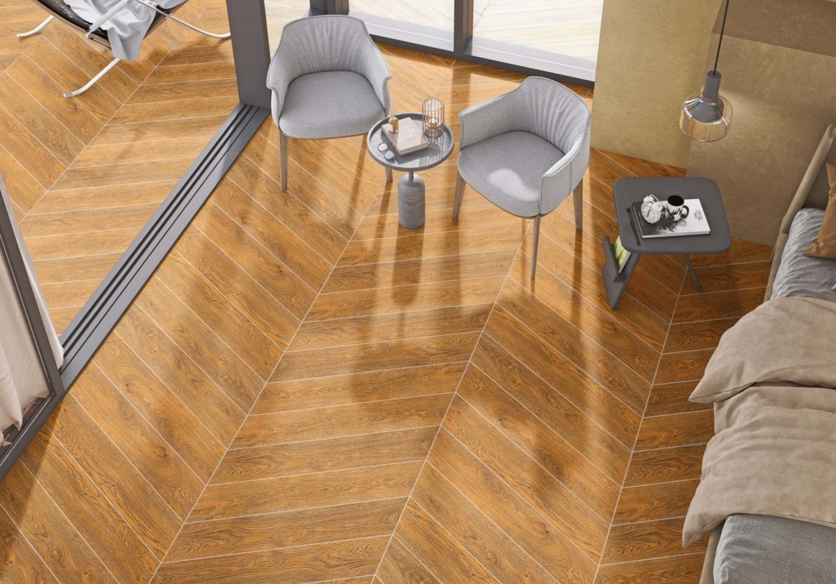 TRV405 - INDVT - LPSWICH PINE [CHEVRON] (900 X 150) [OO] - 2