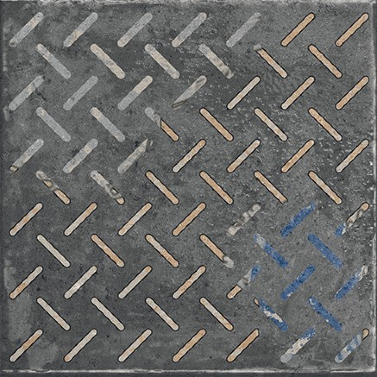 TRV402 - INDVT - VENEZZIA AZURRO DECOR 1 [GLOSSY GRANULA]] (200 X 200) [OO] - 1