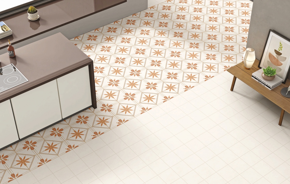 TRV402 - INDVT - LEVELS BEIGE DECOR 1010 [MATT GRANULLA] (200 X 200) [OO] - 1