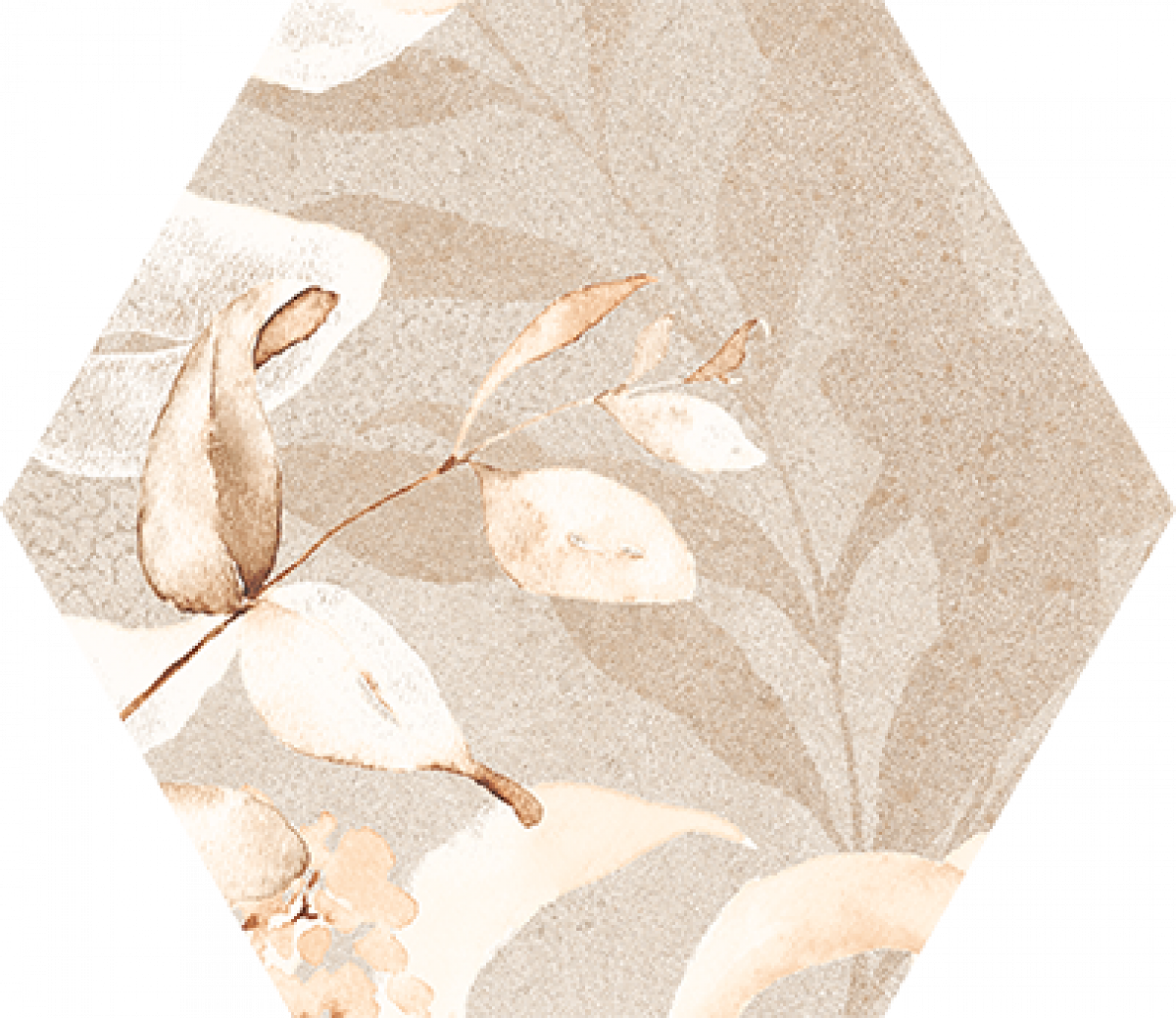 TRV402 - INDVT - TROPIC BROWN DECOR [GLOSSY GRANULLA] (180 X 160) [OO] - 10