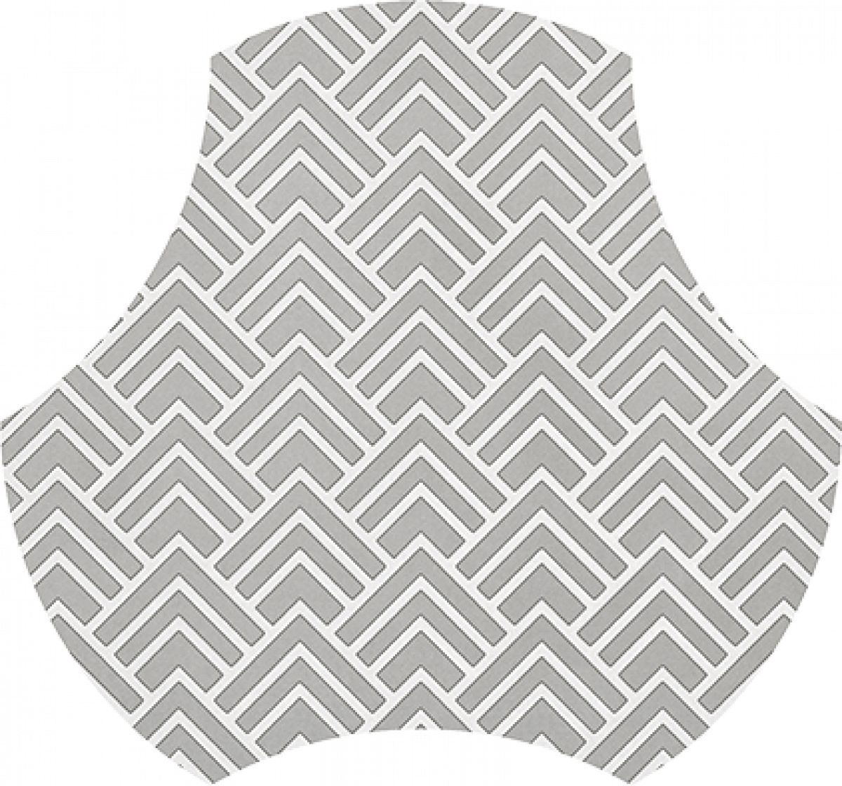 TRV402 - INDVT - PAVER CLASSIC SILVER DECOR [MATT GRANULLA] (214 X 200) [OO] - 1