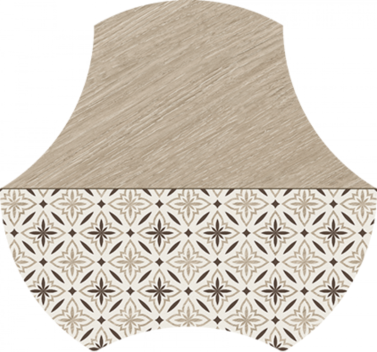 TRV402 - INDVT - PAVER MEDINA AMBER DECOR 1 [MATT GRANULLA] (214 X 200) [OO] - 9