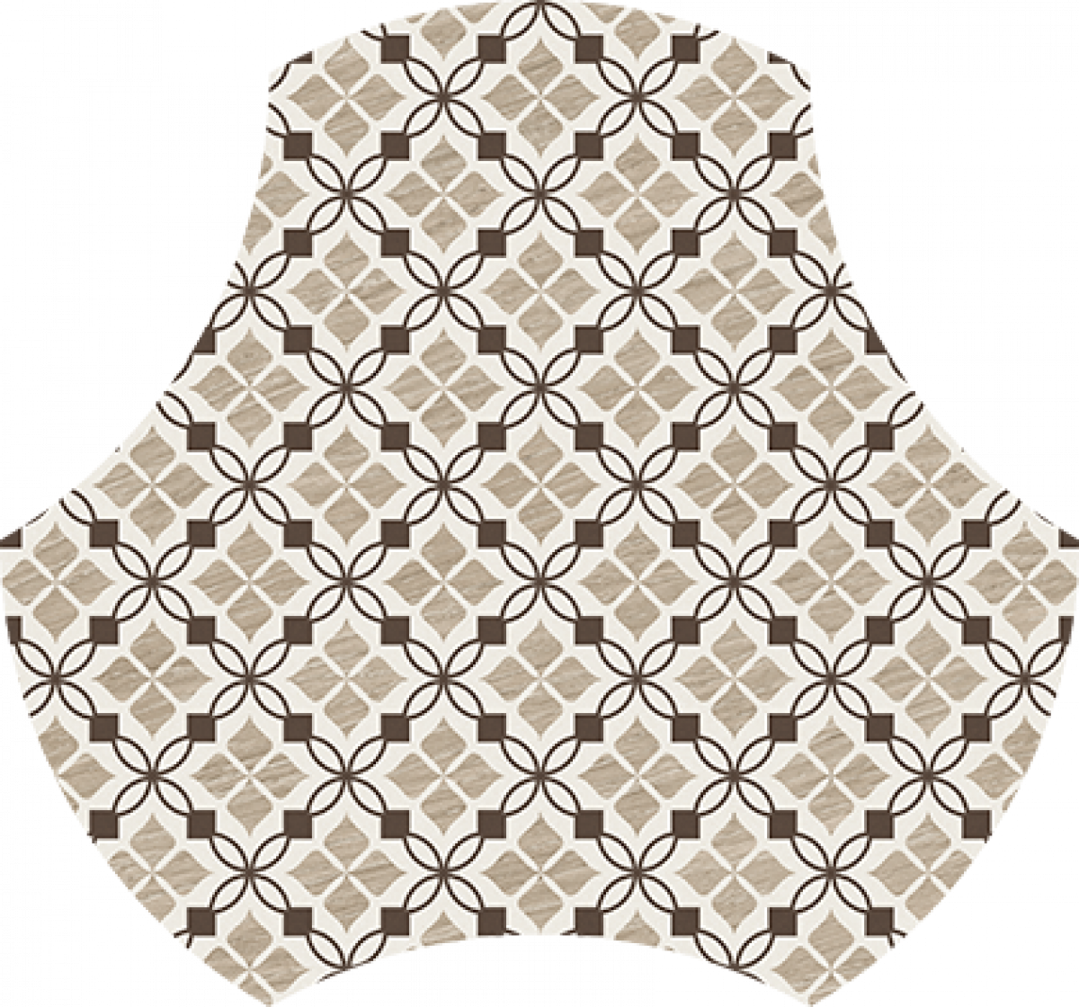 TRV402 - INDVT - PAVER MEDINA AMBER DECOR 1 [MATT GRANULLA] (214 X 200) [OO] - 4