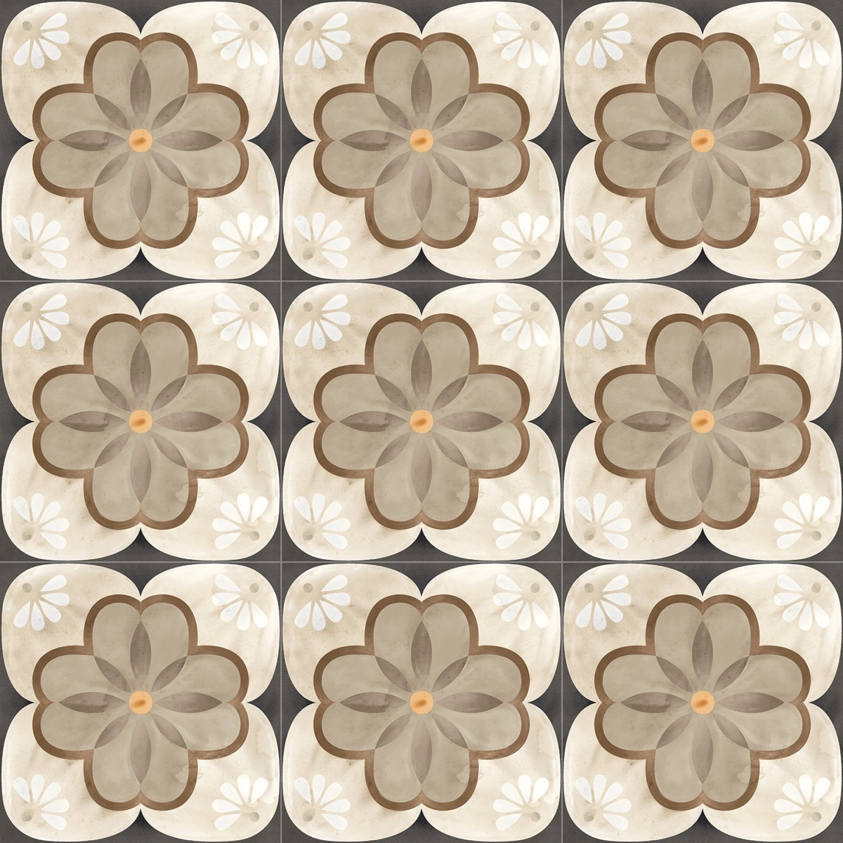 TRV416 - INDVT - ZAHARA BROWN [MATT] (600 X 600) [S]