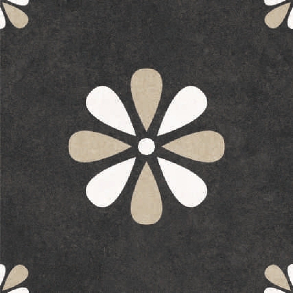402 - TTM1 - LEVELS BLACK DECOR 3001 [MATT GRANULLA] (200 X 200) [OO] - 1