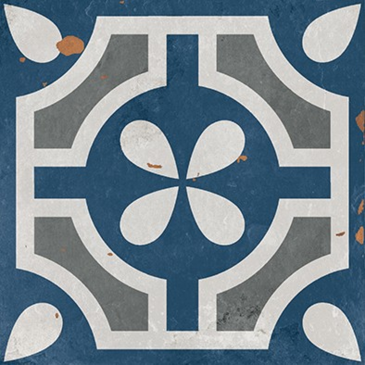 TRV402 - INDVT - NIZA BLUE DECOR 1 [GHR MATT PUNCH] (200 X 200) [OO] - 1