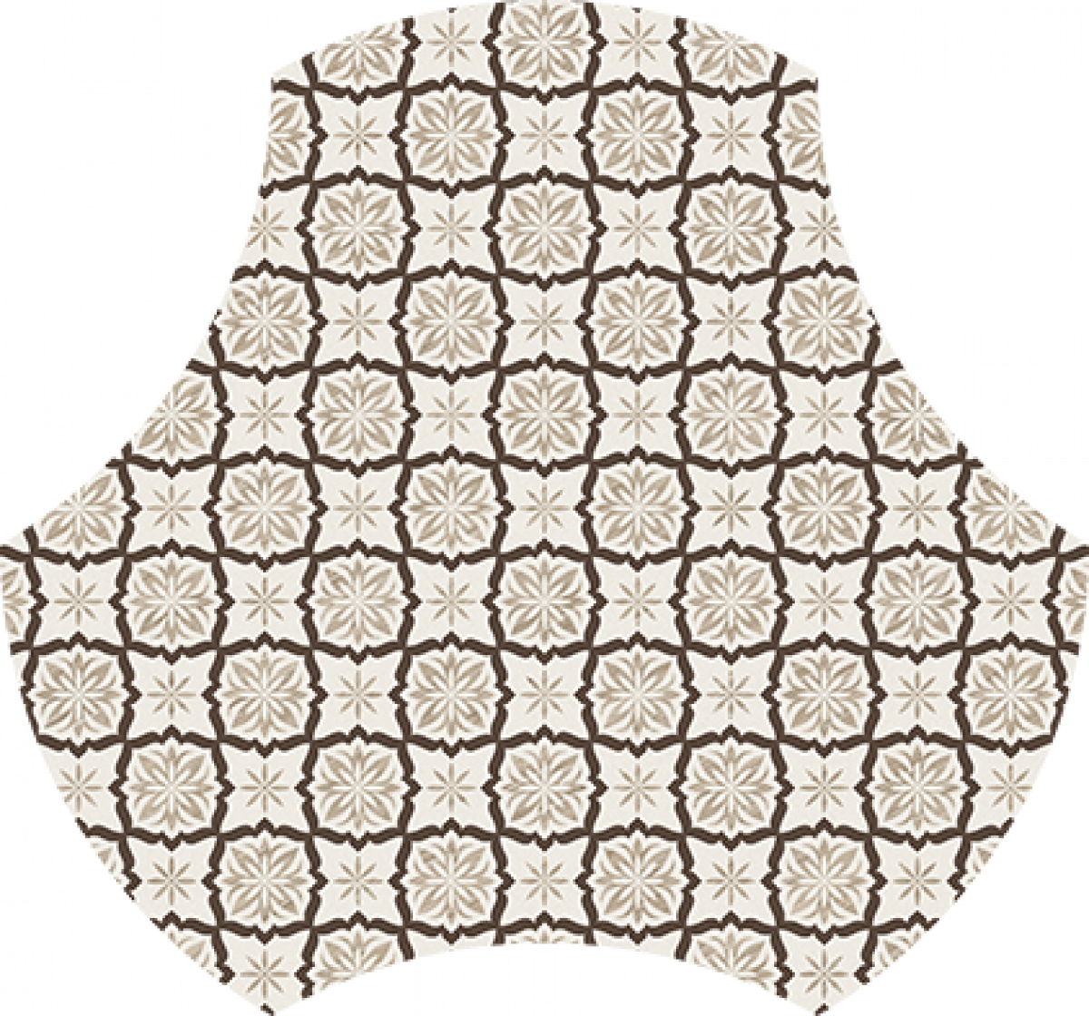 TRV402 - INDVT - PAVER MEDINA AMBER DECOR 1 [MATT GRANULLA] (214 X 200) [OO] - 6