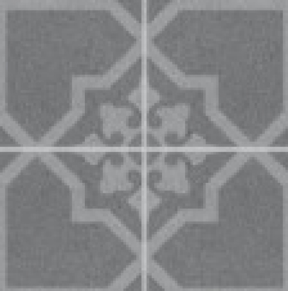 TRV402 - INDVT - PICASSO BASALT DECOR 4 [DIGI MATT 5.0] (200 X 200) [OO]