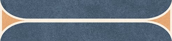 TRV402 - INDVT - LEVELS COBALT DECOR 2 [GLOSSY GRANULLA] (250 X 60) [OO]