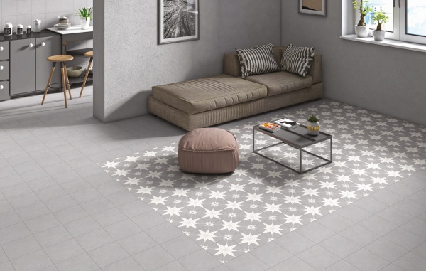 TRV402 - INDVT - LEVELS BLANC DECOR 1021 [MATT GRANULLA PUNCH] (200 X 200) [OO]