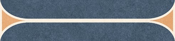 TRV402 - INDVT - LEVELS COBALT DECOR 2 [GLOSSY GRANULLA] (250 X 60) [OO]